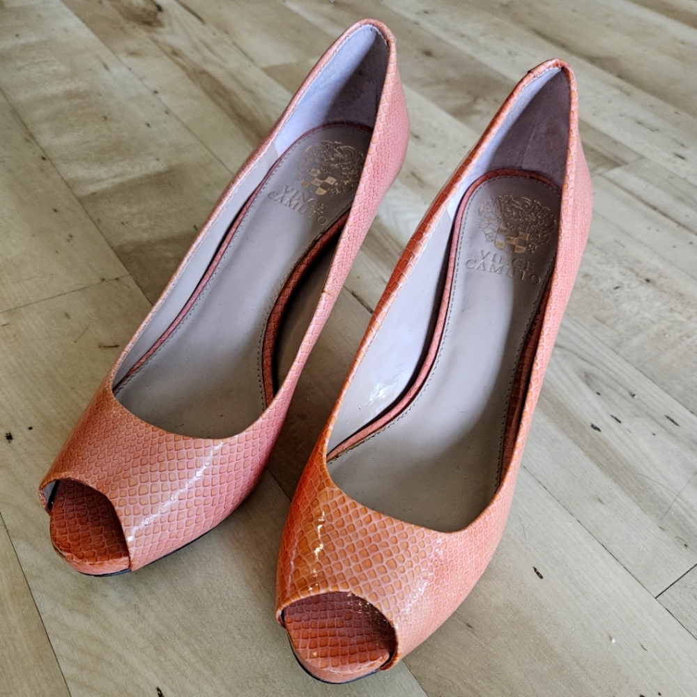 Vince Camuto Kira Peep-Toe Heels